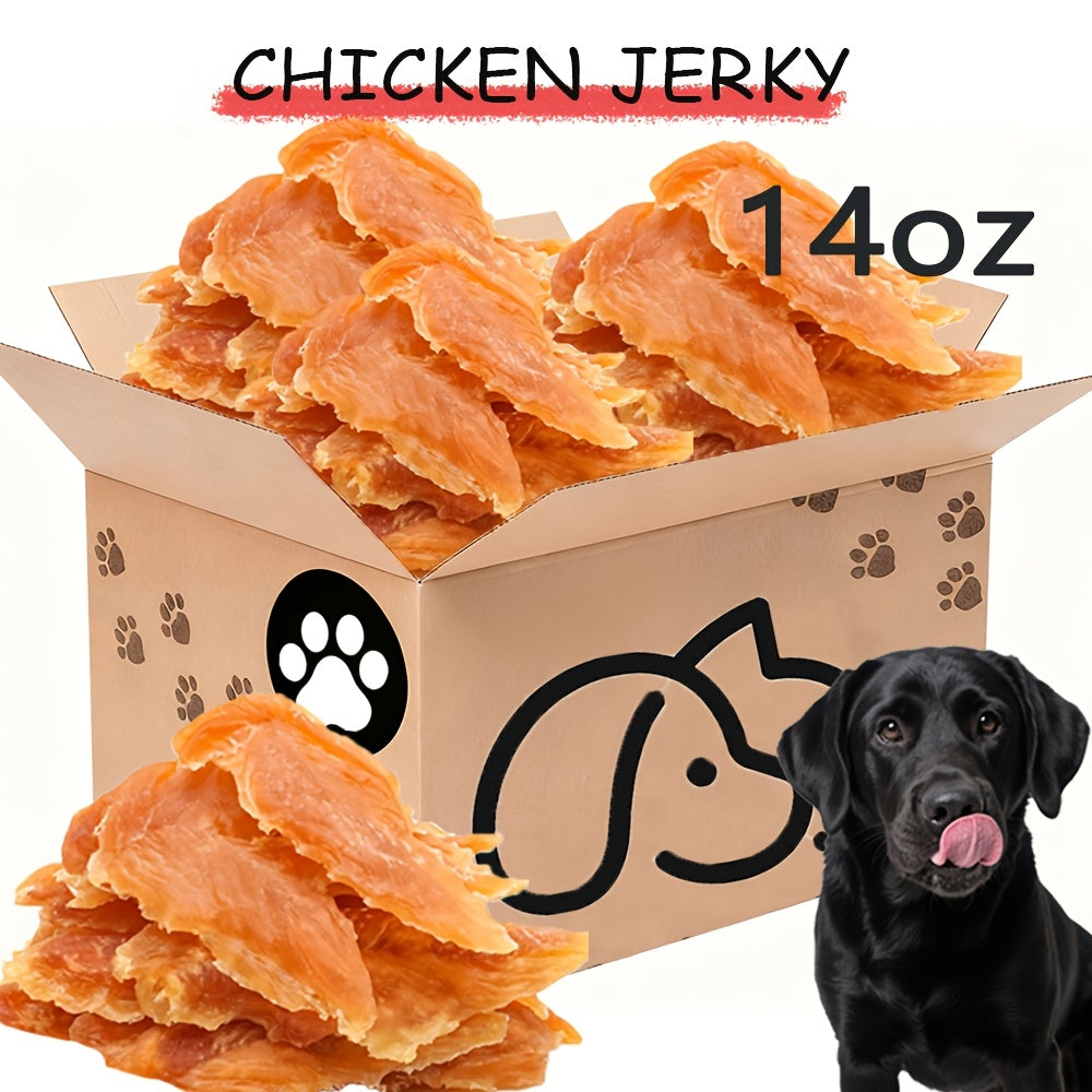 Dog Treats BLACK DUCK Chicken Jerky with Four Retained Count and Weight-Labeled Package Options for Reward Use