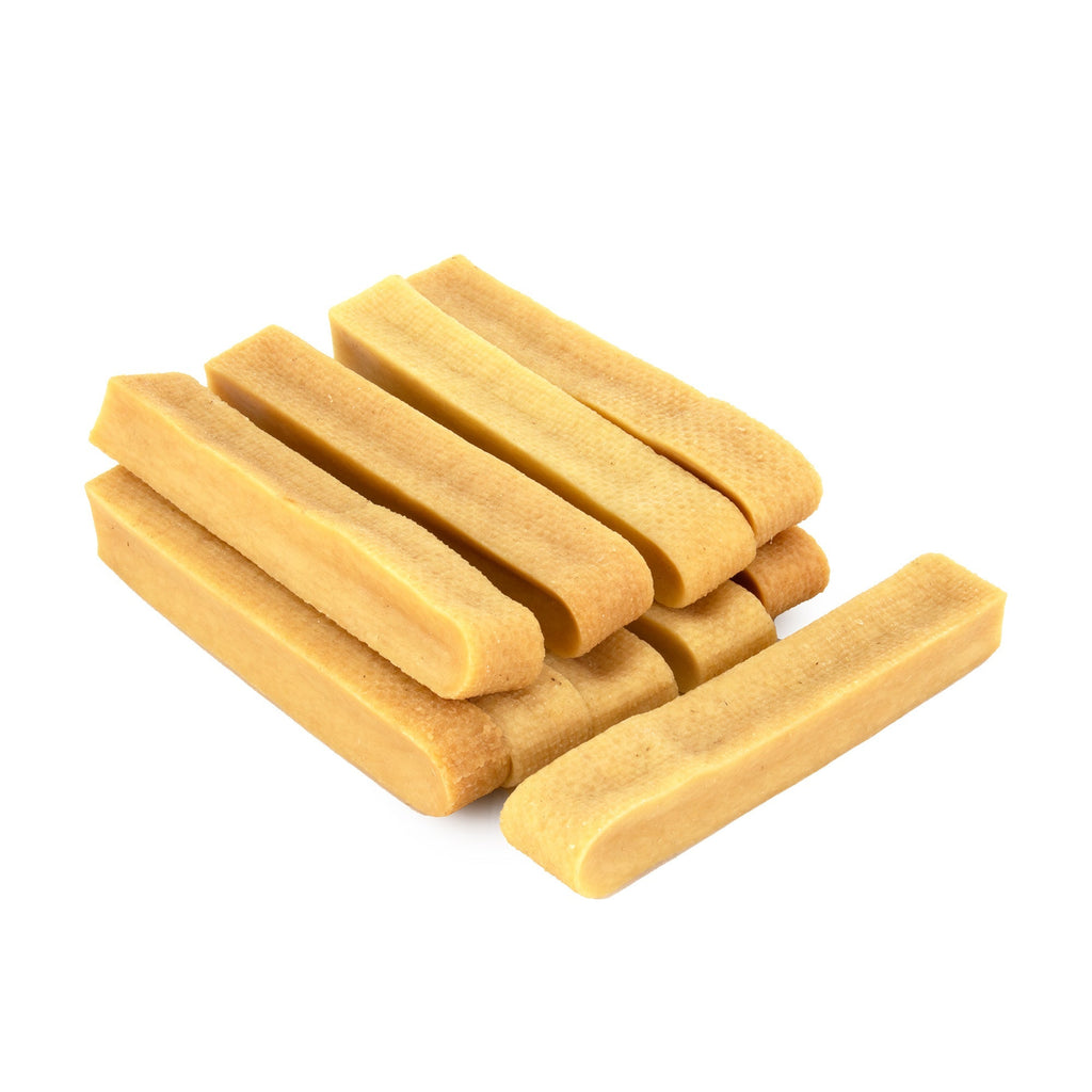 Himalayan-Style Hard Cheese Dog Chews in Small, Medium or Extra Large, Single or Four-Piece Packs