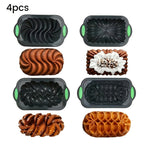 Baking Pan Set Nonstick Carbon Steel Cookie Sheets Roasting Pans Round Cake Muffin Pizza for Home Cooking, Dining and Outdoor Meals