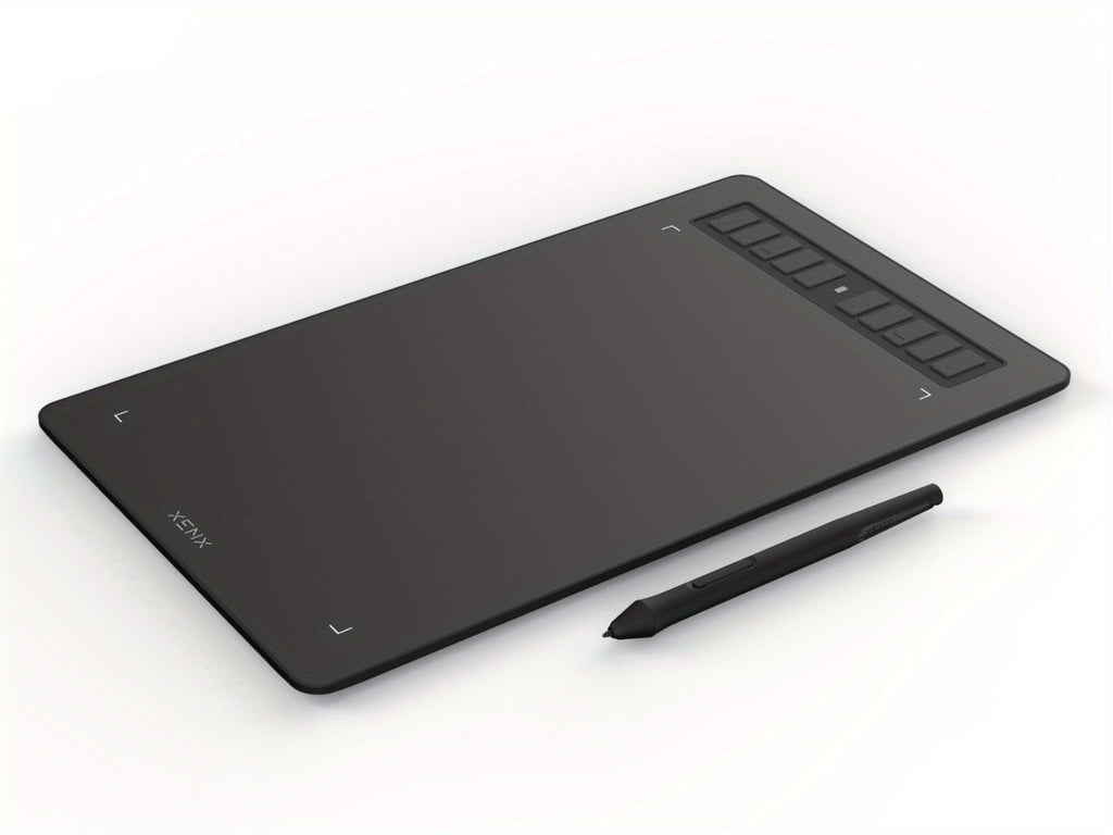 XENX Graphics Drawing Tablet 10 x 6.22 Inch, 8192 Pressure Sensitivity Battery-Free Passive Stylus