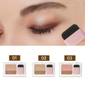 Eyeshadow Palette 3-Pack Set Glitter Two-Tone Shimmer Matte Satin – 5-8 Colors Blendable Waterproof Long-Lasting Eye Makeup with Brush
