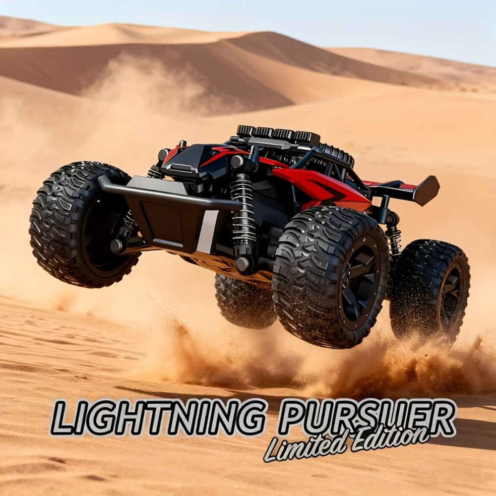 Remote Control Car, CASER Off-Road Truck with 30KM/H Source Speed, 2.4GHz Control, Alloy Construction and Two Colors