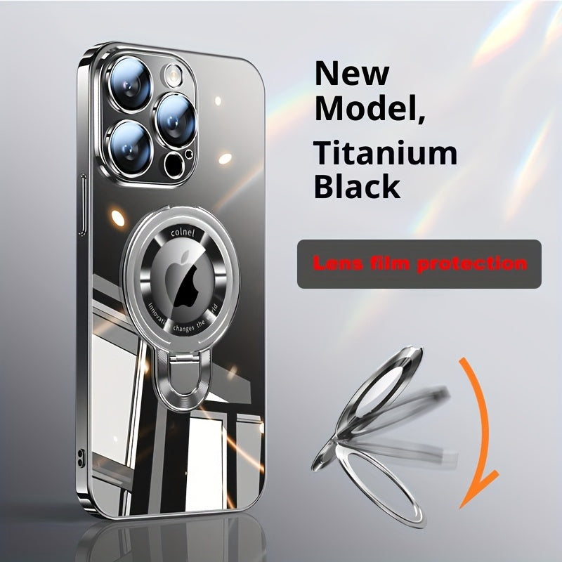Magnetic U-Stand iPhone Case 2-Piece Set Drop Protection Streamlined Design for iPhone 17 Pro Max for an Everyday Personal Care Routine