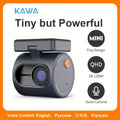 KAWA MINI 3 Dash Camera with 1296P Label, WiFi App Connection, Voice Control and Blue Finish