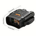 Black Digital Night Vision Binoculars without Memory Card, 2.8-Inch Screen, 10X Digital Zoom and Seven IR Levels