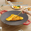 Electric Grill Pan Smokeless Indoor BBQ Non-Stick Griddle with Adjustable Temperature Control for Home Kitchen and Party