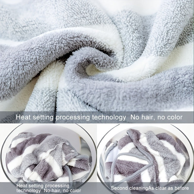 Microfiber Pet Towel Quick-Dry Super Absorbent Dog Bath Towel for Bathing Swimming Beach Outdoor S M L Gray Soft Lightweight Dog Grooming