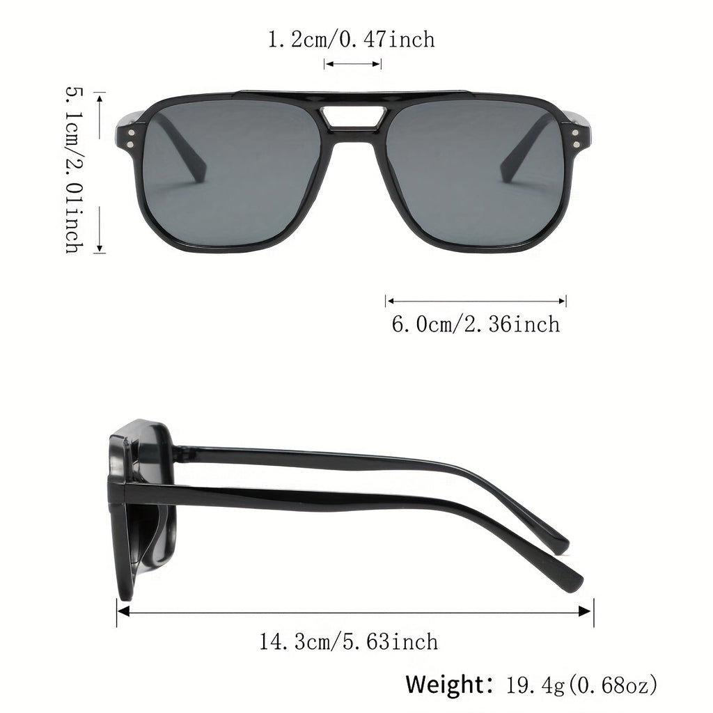Oversized Round Novelty Glasses 12 Pack Multicolor Tortoiseshell – Double Frame Full Rim Plastic Eyewear Bulk Set for Party Prom Photo Shoot