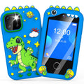 Kids Toy Mobile Phone with Dual Cameras, Touchscreen & MP3 Player, Educational Toy with Games, Alarm Clock & USB Charging