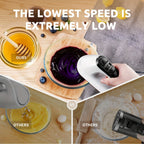 Electric Hand Mixer 6-Speed with Turbo, 5 Stainless Steel Attachments, Snap-On Storage Case, Handheld Mixer for Whipping