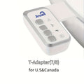 Bidet Attachment for Toilet Ultra-Slim, Non-Electric Cold Water Sprayer, Retractable Self-Cleaning Nozzle