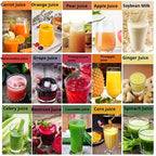 Juicer Machine 500W Centrifugal Juice Extractor with Pulp Separation 3-Inch Wide Mouth 3-Speed Settings Easy to Clean Detachable Parts High
