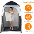 Pop Up Tent Outdoor Shower Camping Changing Room Mesh Floor for Garden, Patio and Yard Use