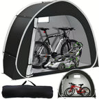 Bike Storage Shed Tent Outdoor Bicycle Cover Shelter 210D Oxford PU4000 for 2-3 Bikes Lawn Mower Garden Tool Storage