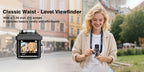 Digital Camera CHUZHAO Retro TLR-Style Model with 12MP Capture Marking, 1080P Video, Autofocus and Dual Filters