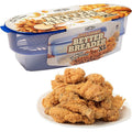 Breading Station Tray XL All-in-One Mess-Free Batter Bowl with Lid, Pour Seasoning Add Meat or Vegetables & Shake