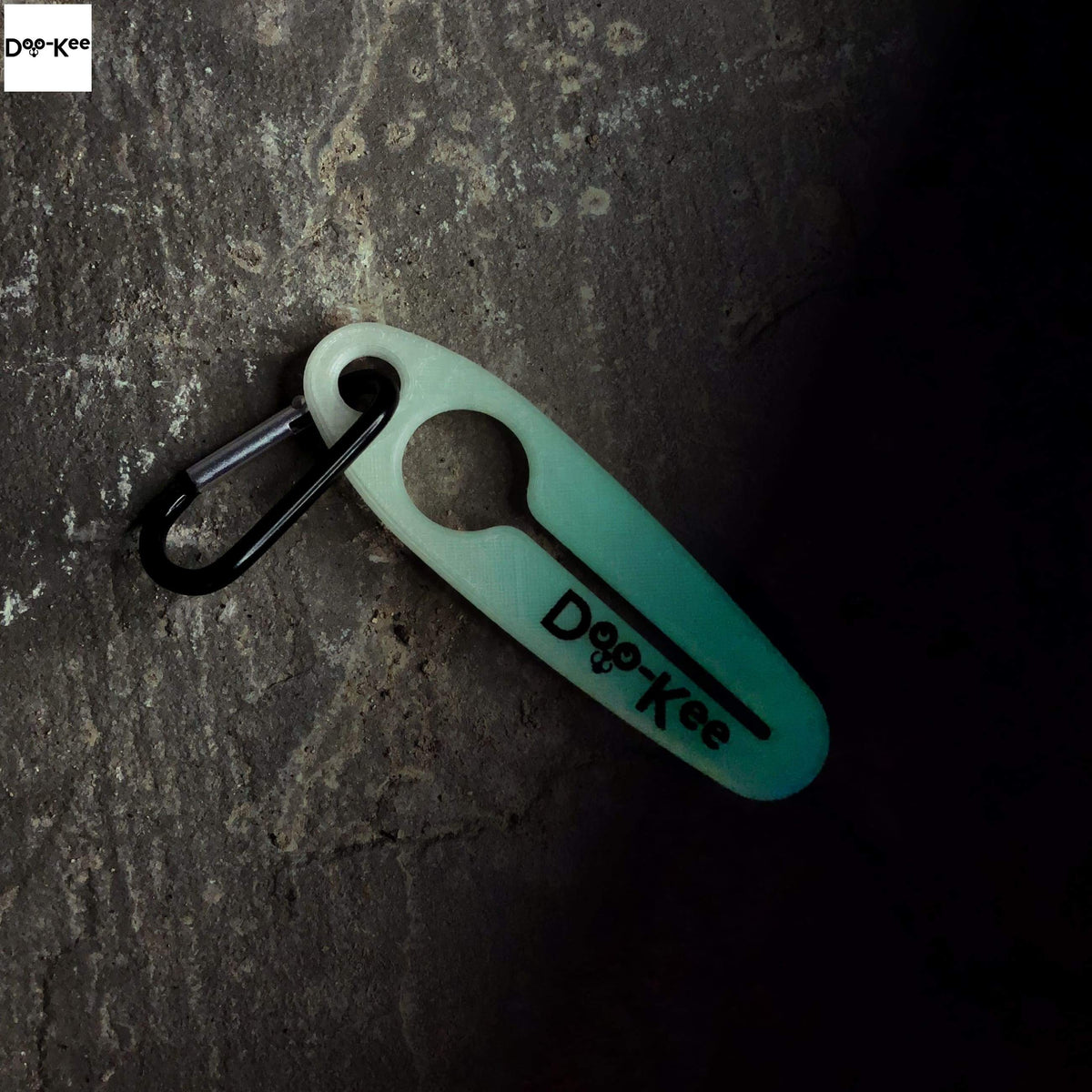 Hands Free Dog Waste Bag Holder, Glow in the Dark