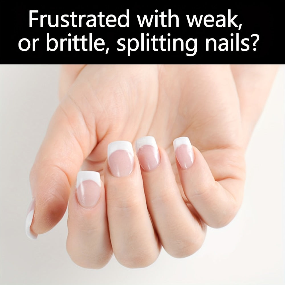 Nail Strengthening Oil Serum, 3-Day Manicure Treatment with Biotin, Vitamin A E C & Calcium for Brittle Nails