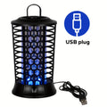 Indoor Bug Zapper Electric, Powerful Mosquito & Fly Zapper with Bug Collector Tray, Easy Clean, Silent Operation