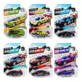 Six-Piece Temperature-Responsive Color-Changing Die-Cast Toy Car Set with Assorted Vehicle Styles