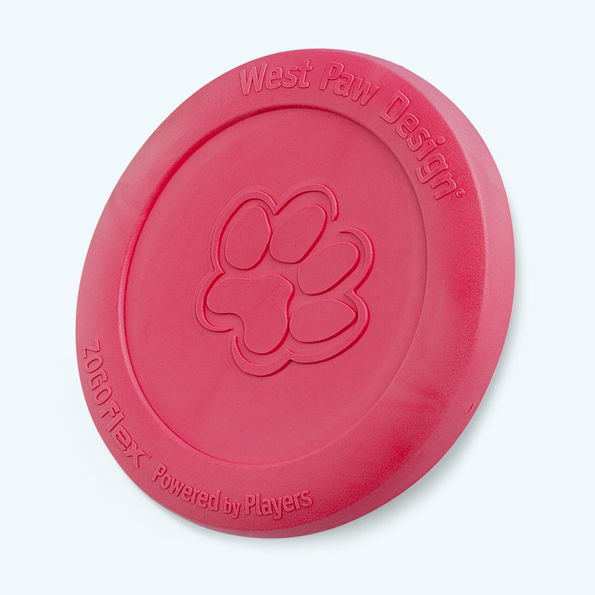 Floatable Flying Disc Dog Toy, S / Ruby Red