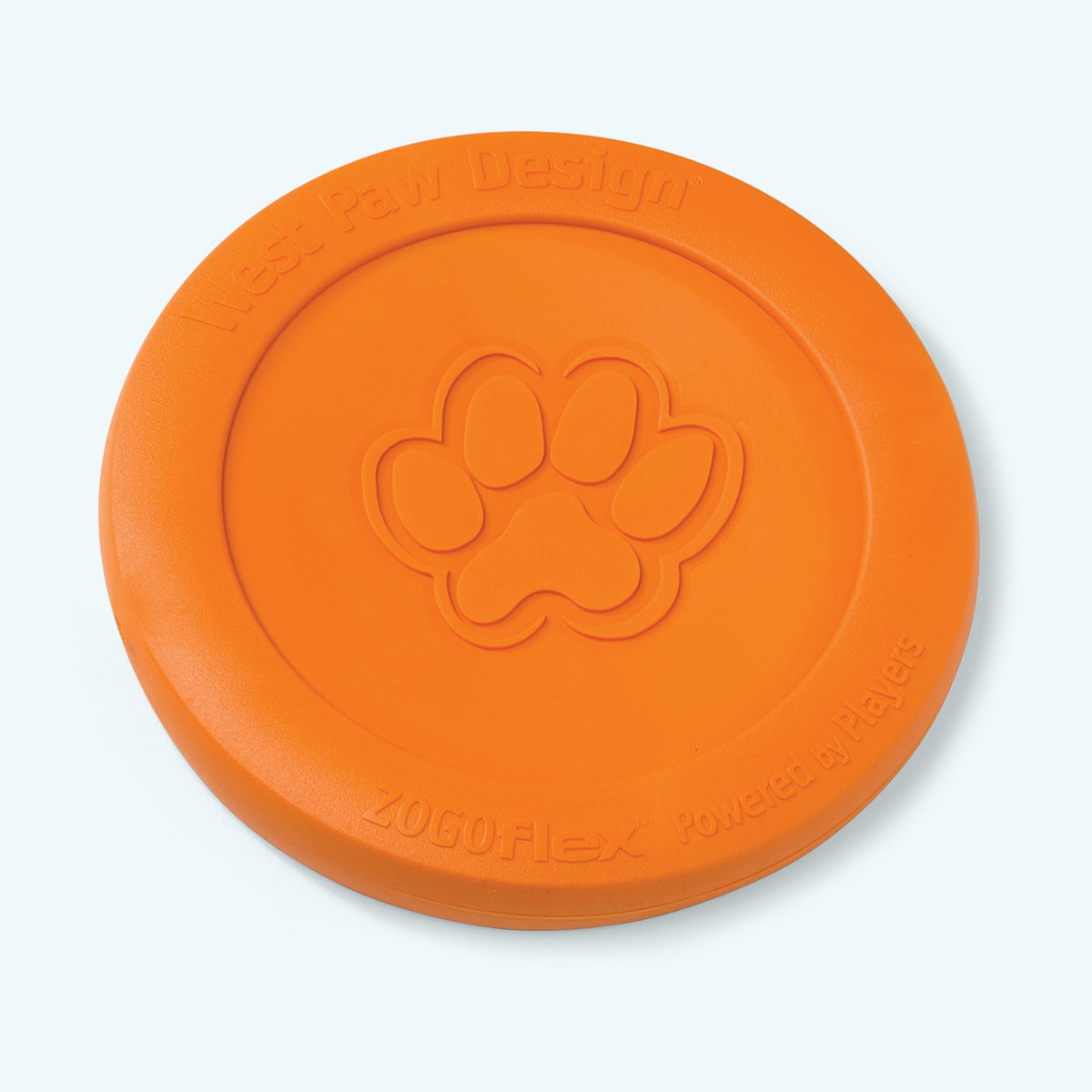 Floatable Flying Disc Dog Toy, L / Tangerine
