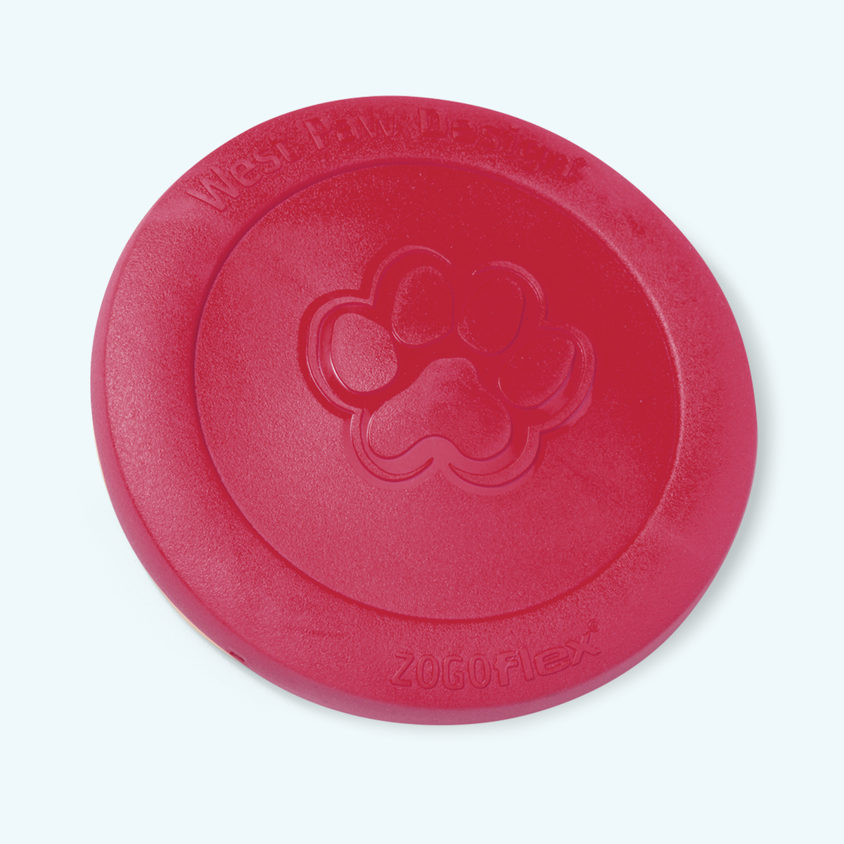 Floatable Flying Disc Dog Toy, L / Ruby Red