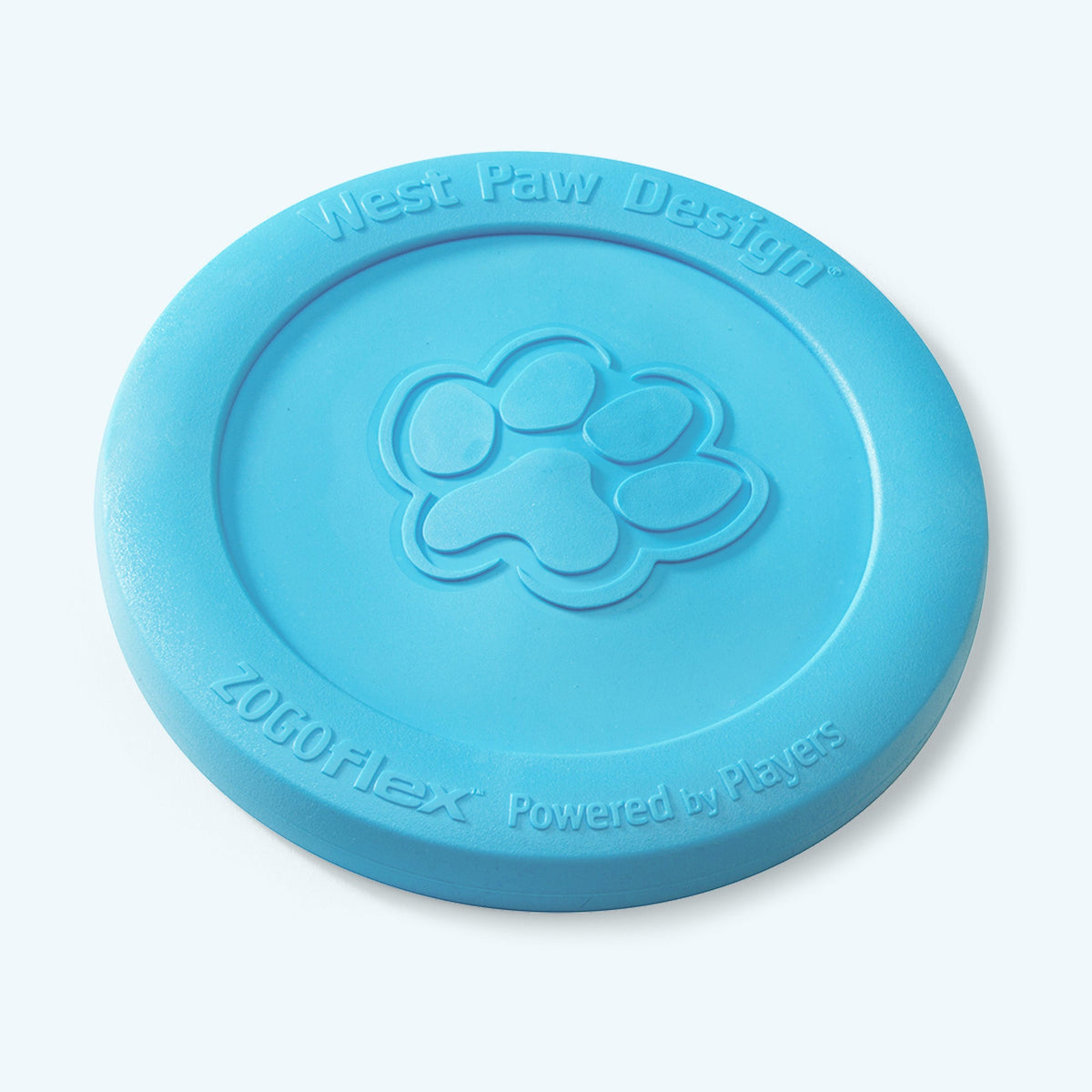 Floatable Flying Disc Dog Toy, L / Aqua Blue