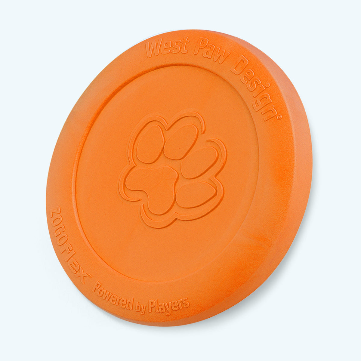 Floatable Flying Disc Dog Toy, S / Tangerine