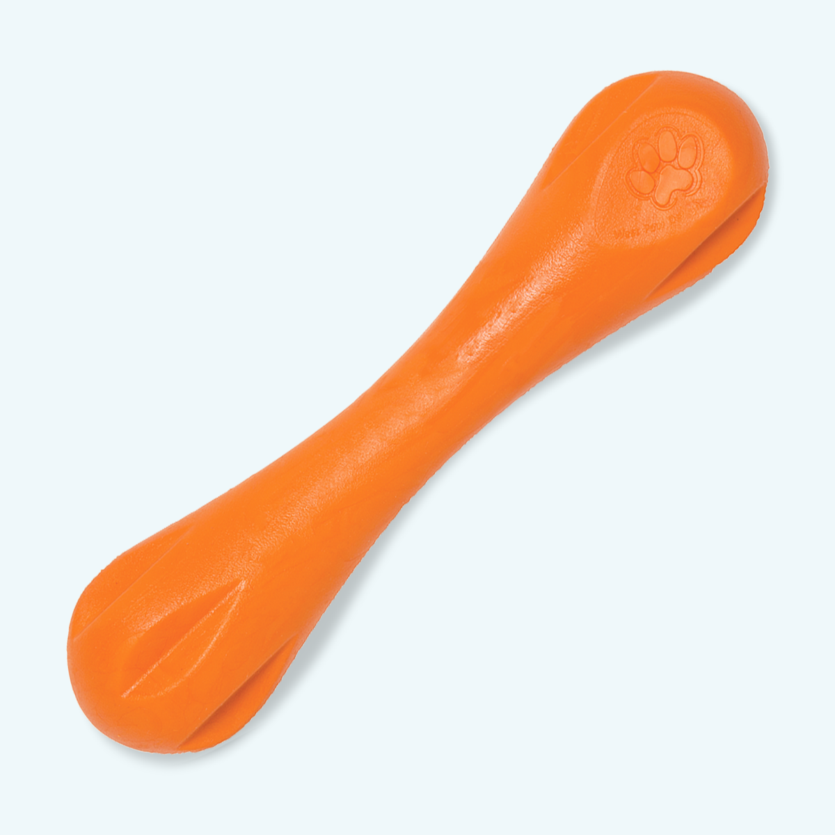 Floatable Bone-Shaped Dog Chew Toy, L / Tangerine