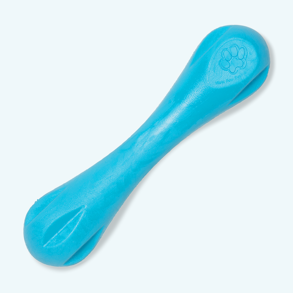 Floatable Bone-Shaped Dog Chew Toy, L / Aqua Blue