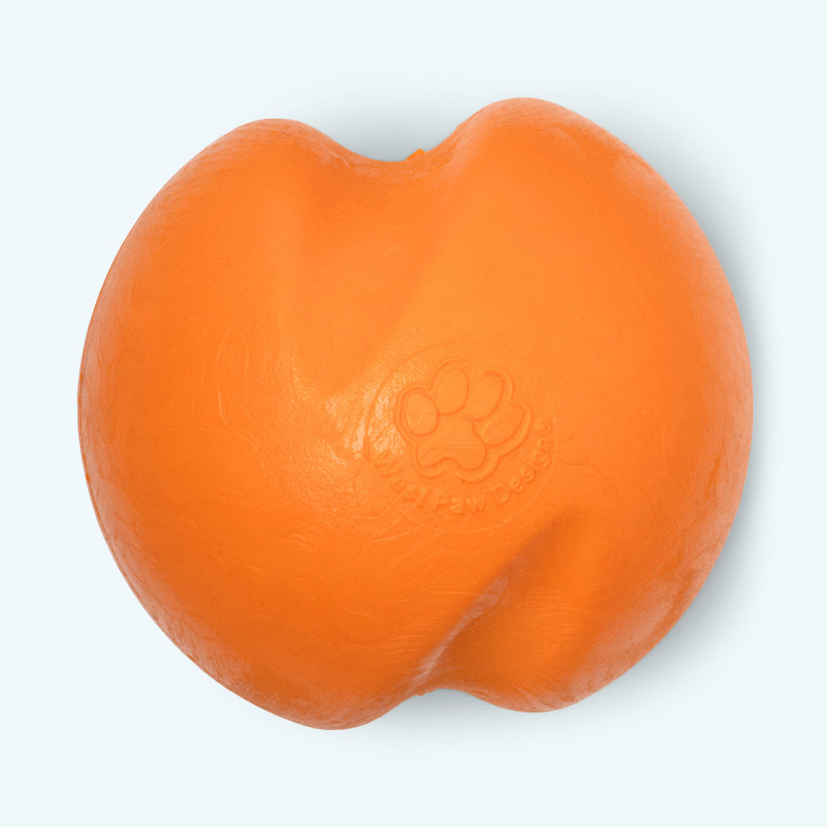 Erratic-Bounce Dog Fetch Ball, L / Tangerine