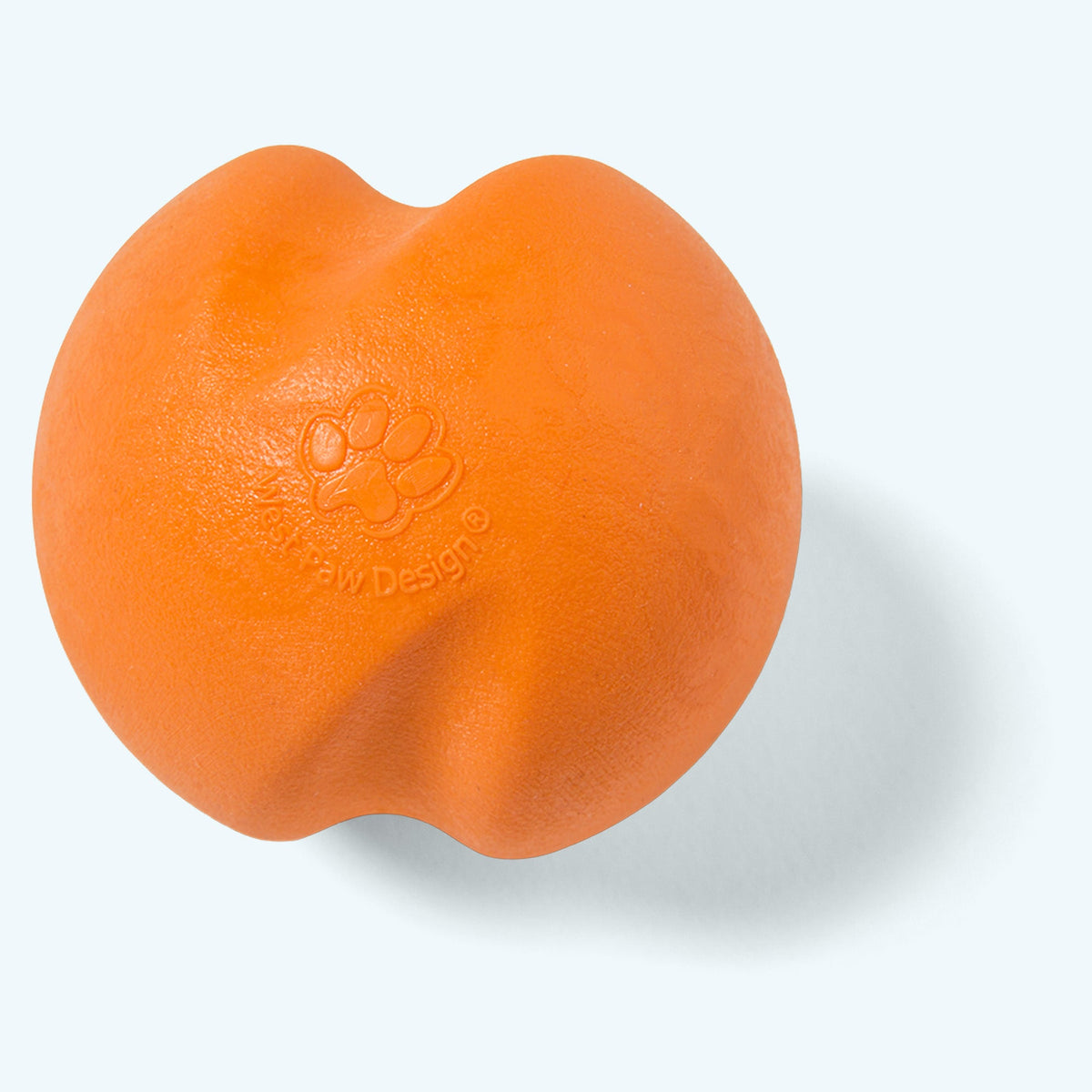 Erratic-Bounce Dog Fetch Ball, S / Tangerine