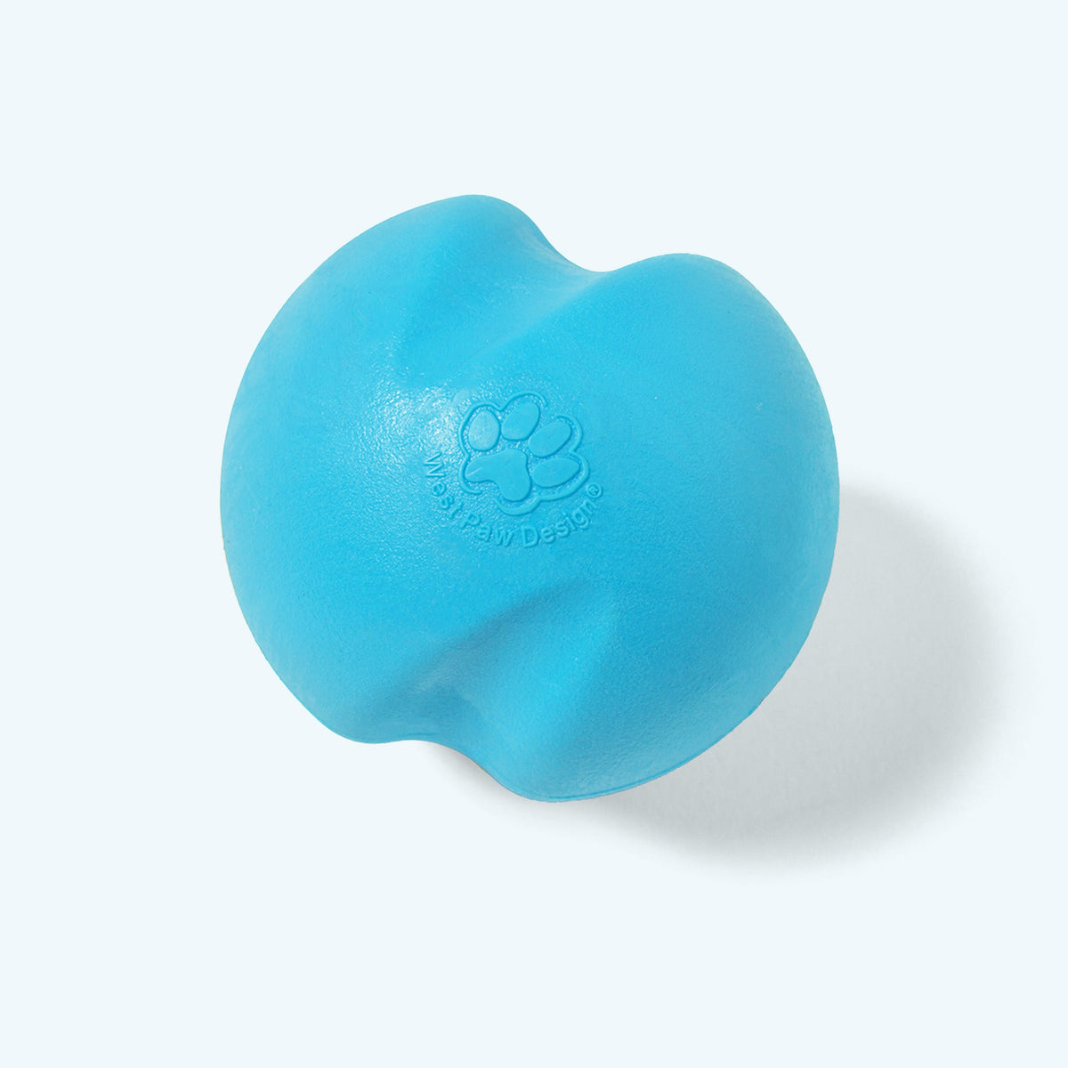 Erratic-Bounce Dog Fetch Ball, XS / Aqua Blue