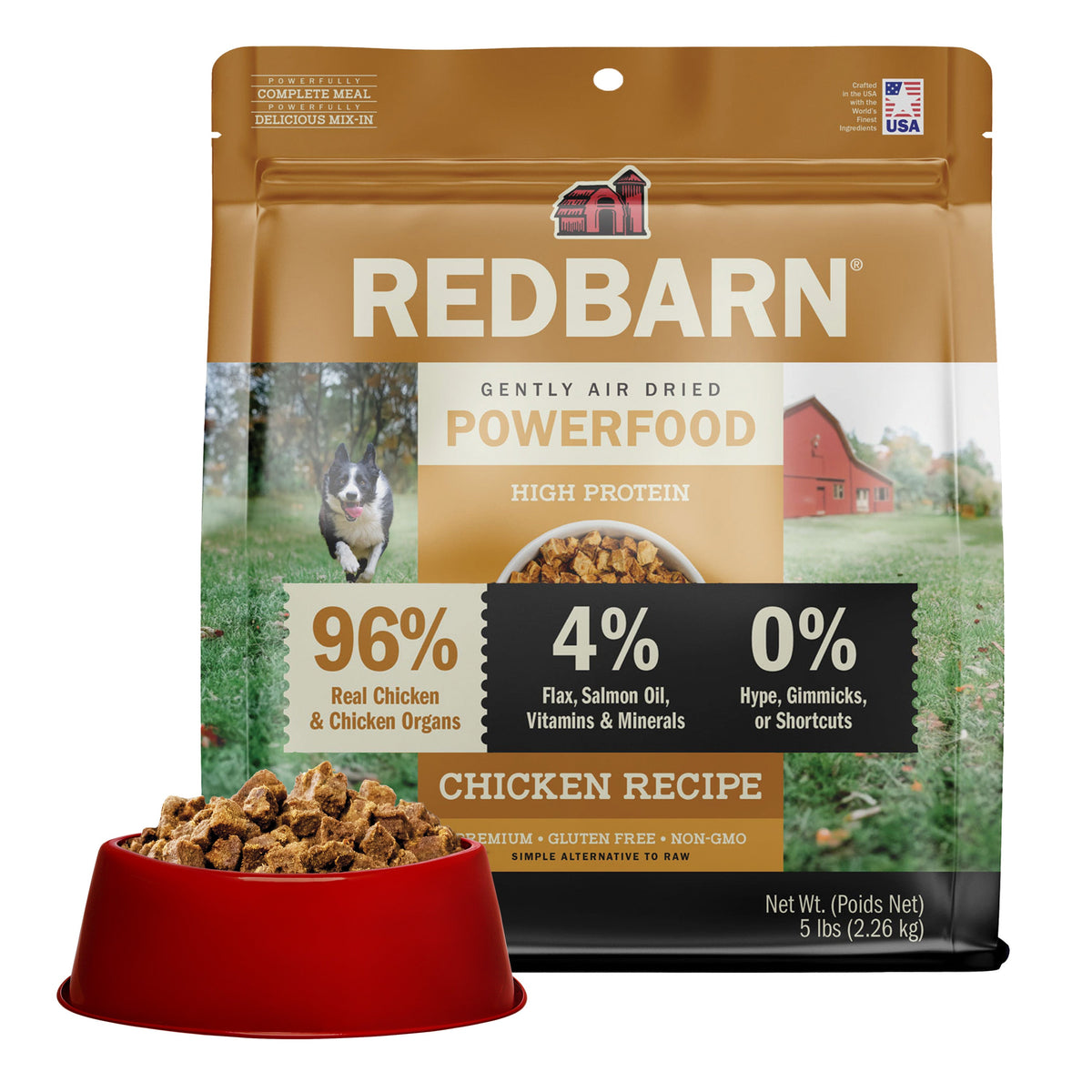 Air Dried Powerfood High Protein Chicken Recipe 5lb Bag