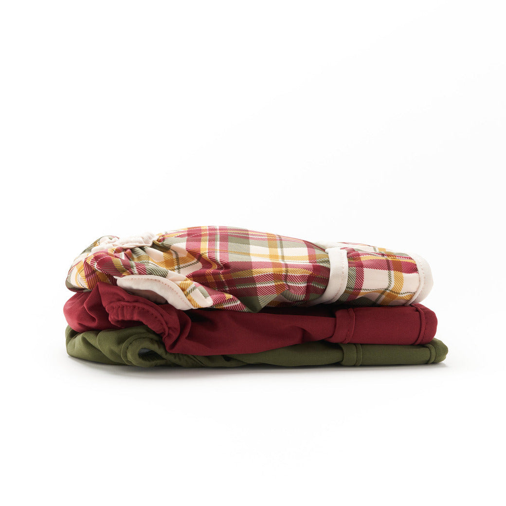 Washable Dog Diapers, Lodge (3 Pattern Pack) / Medium ( 14-20")