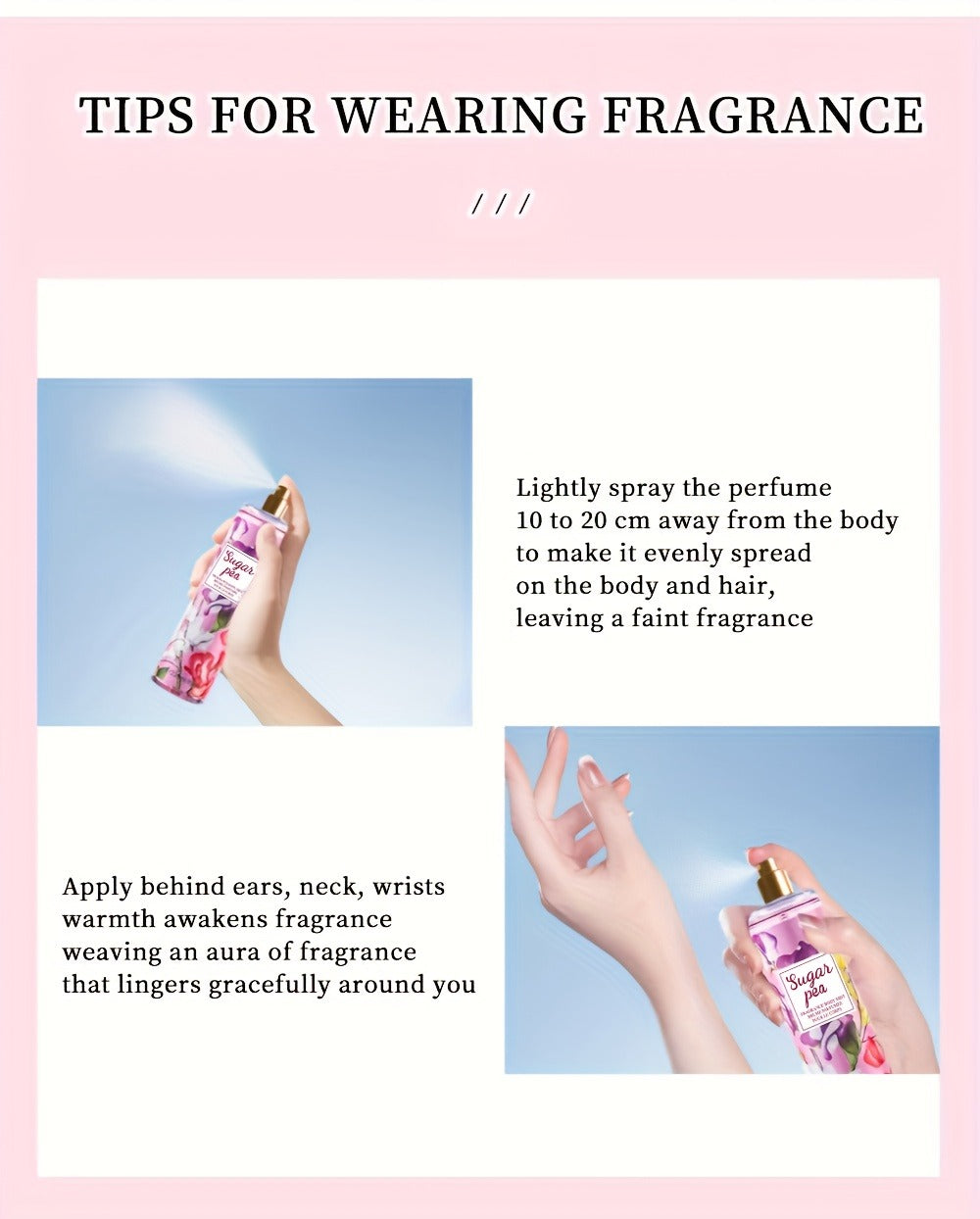 Body Spray for Women 4-Pack 8.4oz Each Hair Body Fragrance Mist Set 20 Floral Fruity Scents Daily Use Gift Value Bundle 250ml Per Bottle