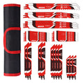 Reciprocating Saw Blades Set 34-Piece, Universal Fit Bi-Metal Blades for Metal & Wood Cutting, Demolition