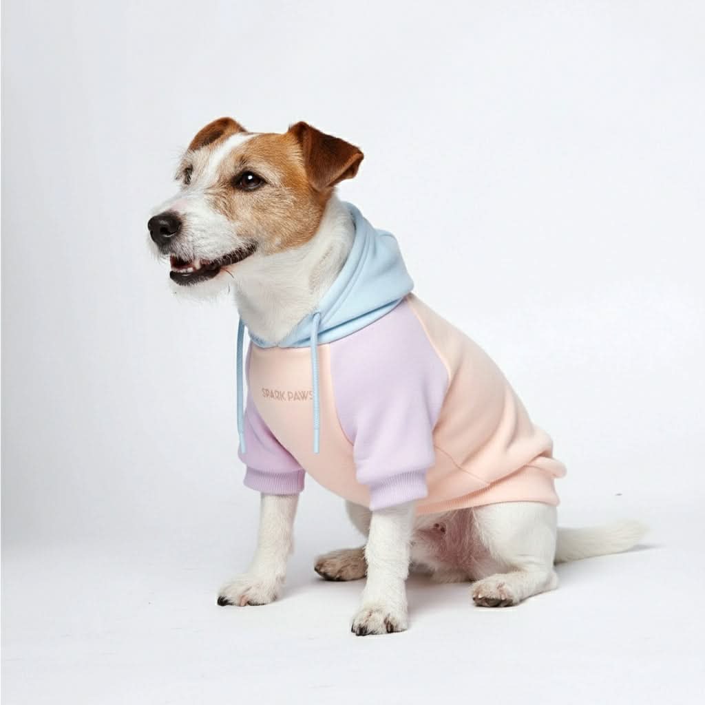 Stretch Fleece Dog Hoodie, L