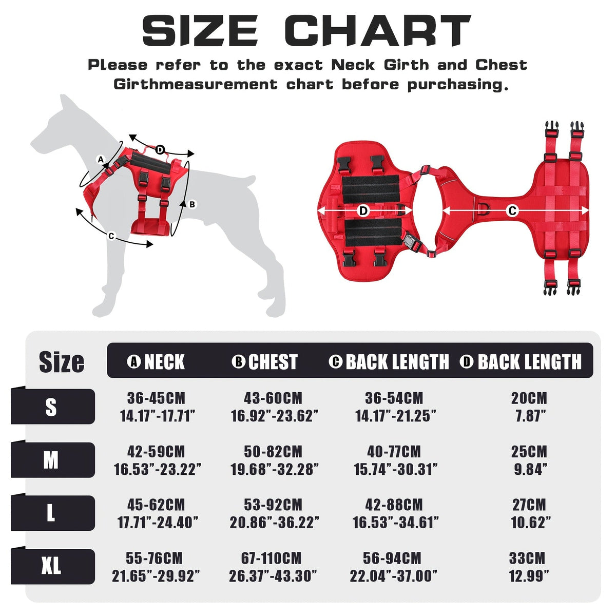Escape Proof Dog Harness Soft Padded Full Body Vest – Reflective Adjustable No-Pull Harness with Lift Handle & Leash Clip for Large Dogs