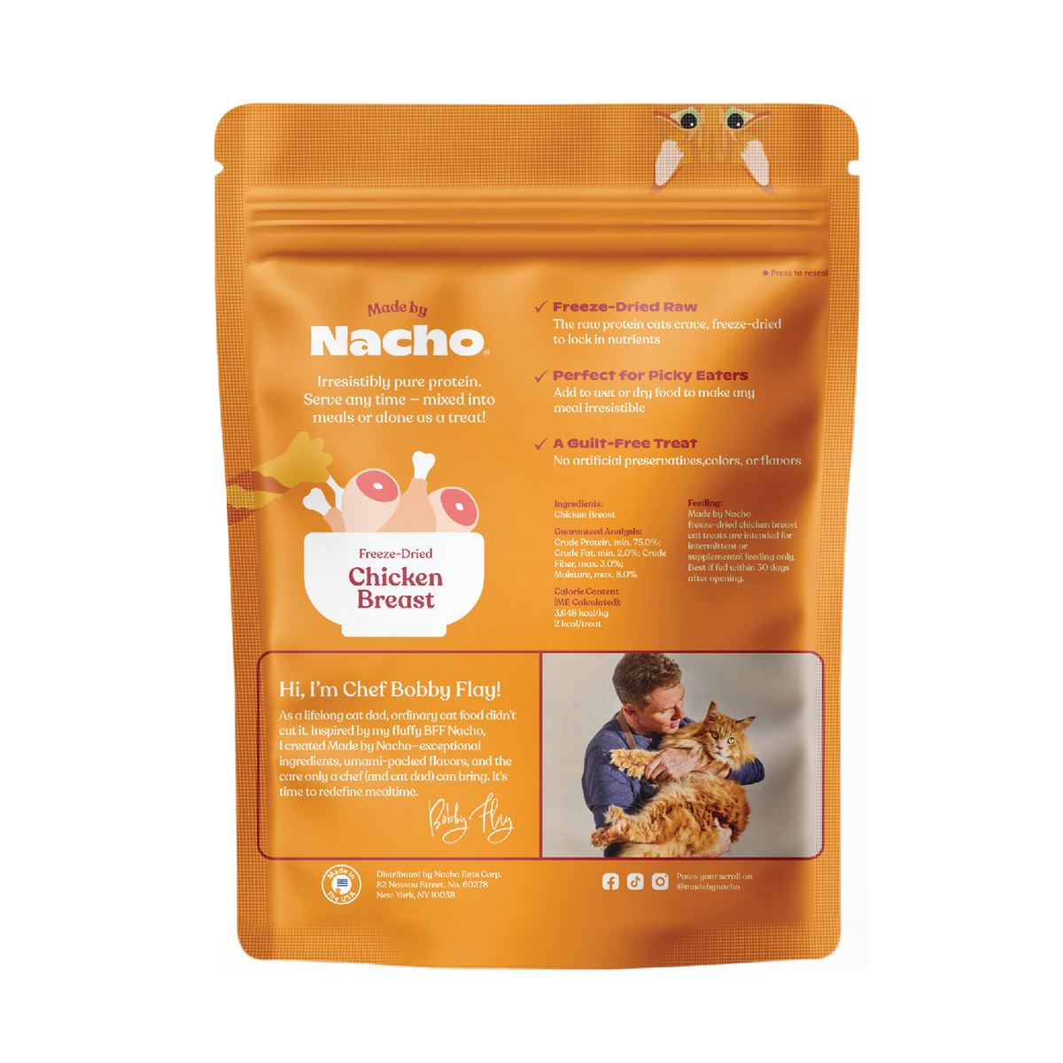 Freeze-Dried Chicken Breast Cat Treats product image 2