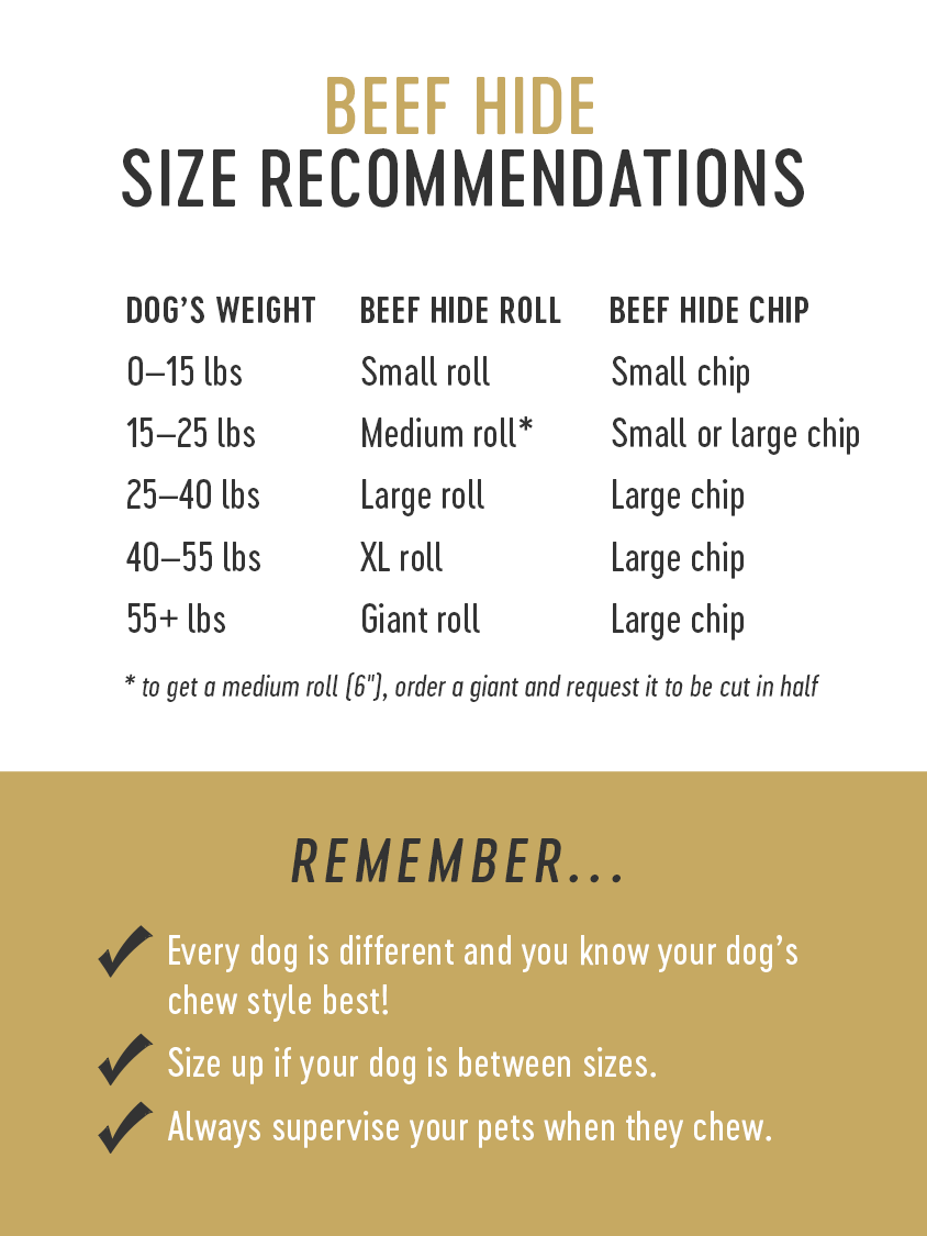 Natural Beef Hide Roll Chews product image 7