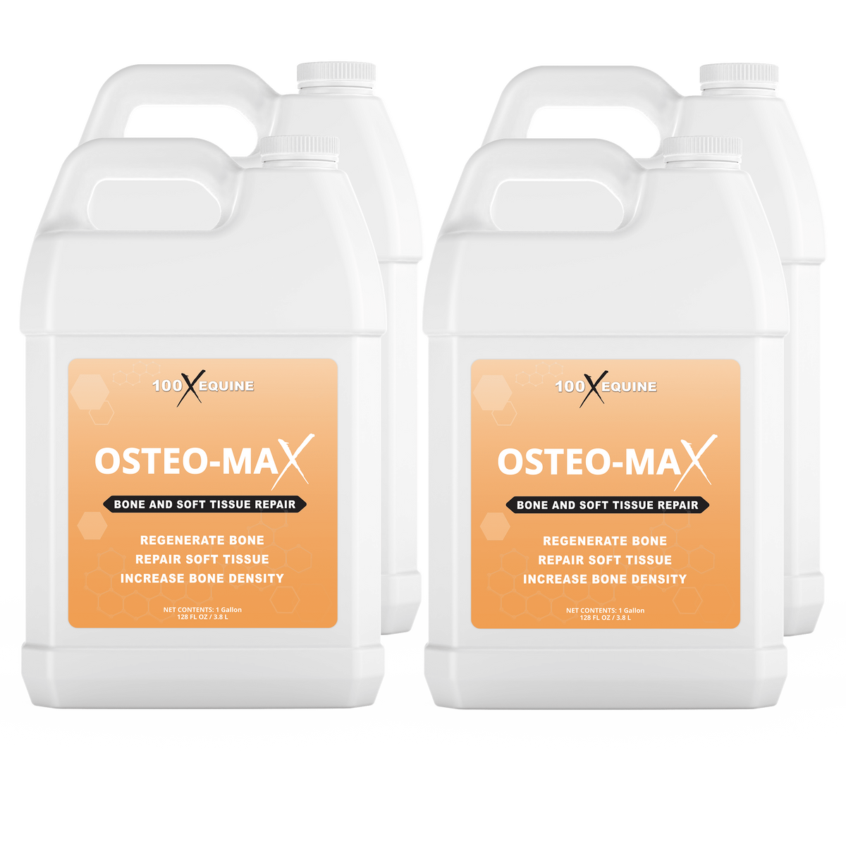 Liquid Horse Bone Joint and Connective Tissue Supplement, 4 Gallons (Best Value)