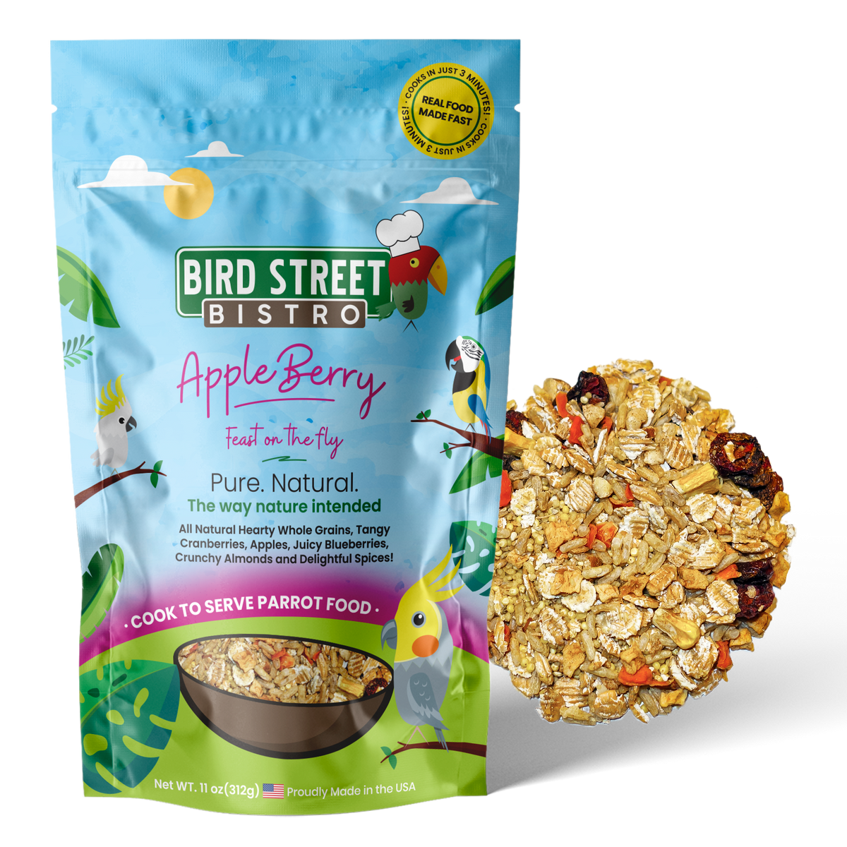 AppleBerry Parrot Food product image 1