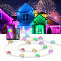 Permanent Outdoor RGB Eave Lights Smart App & Remote Control for an Everyday Personal Care Routine