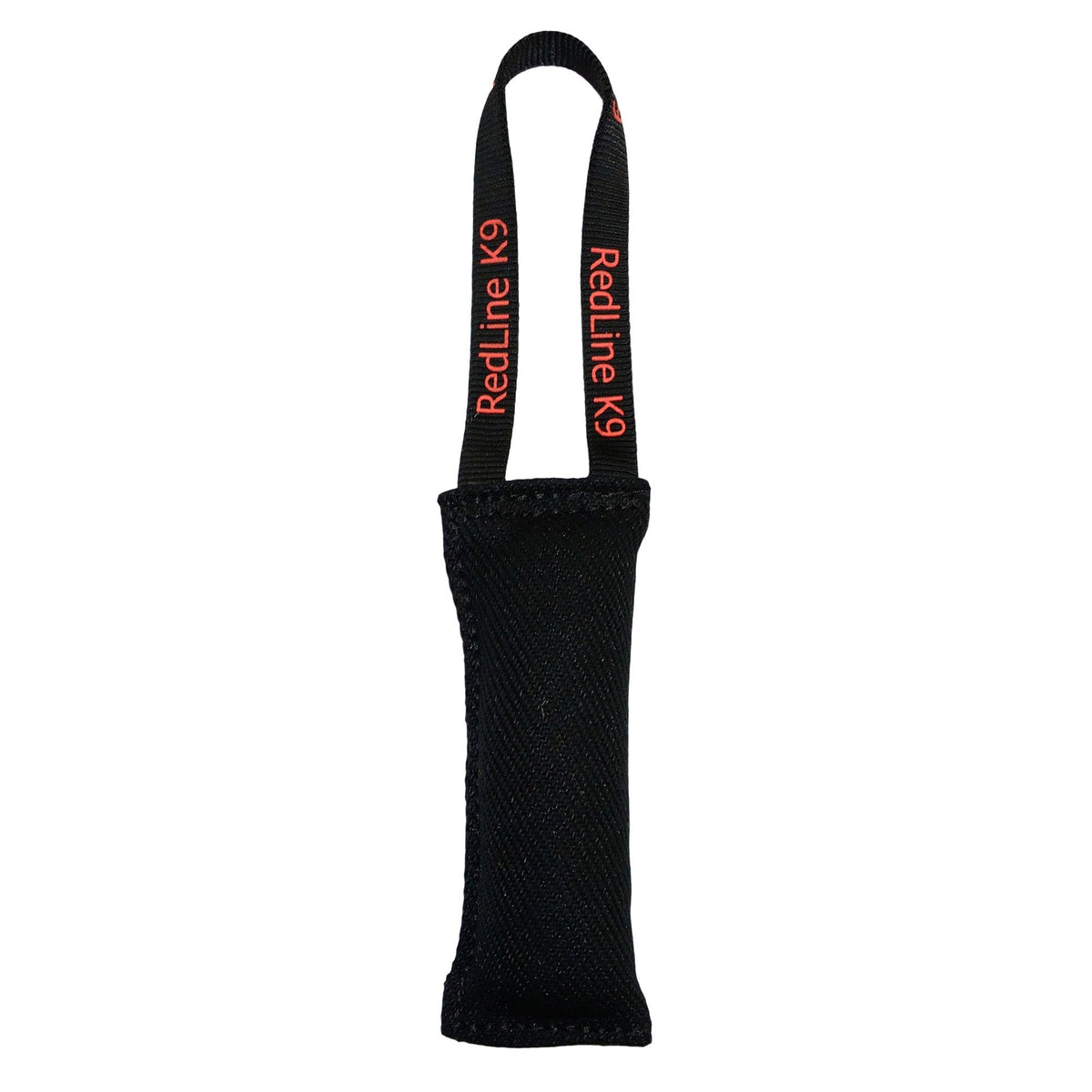 French Linen Interactive Dog Tug Toy, 3" x 8" / Black Linen / 1 Handle