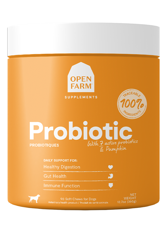 Dog Probiotic Soft Chews, 90 chews