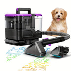 Portable Upholstery Cleaner Machine 30Kpa, Carpet & Spot Cleaner with Dual Brush Head for Deep Stain Removal on Carpet