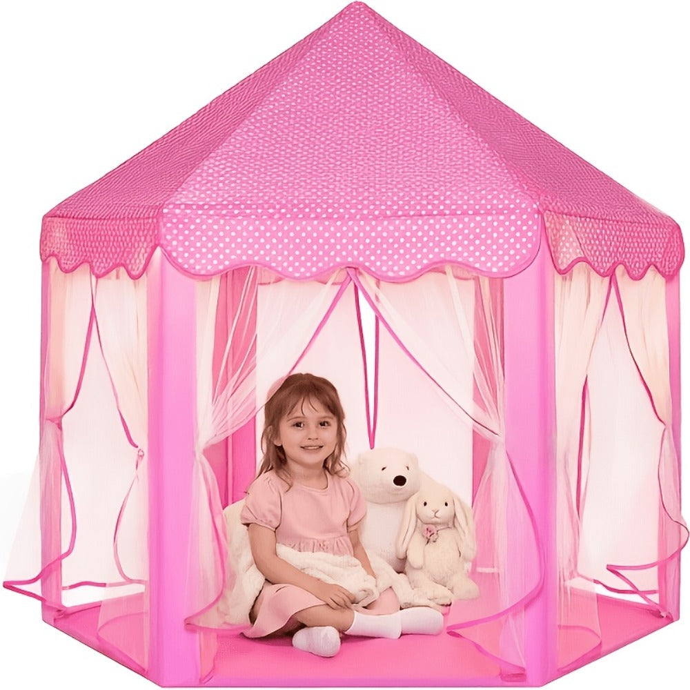 Princess Castle Play Tent for Girls Kids Indoor Outdoor Playhouse Large Toy with the Listed Color, Size or Set Options for Everyday Use