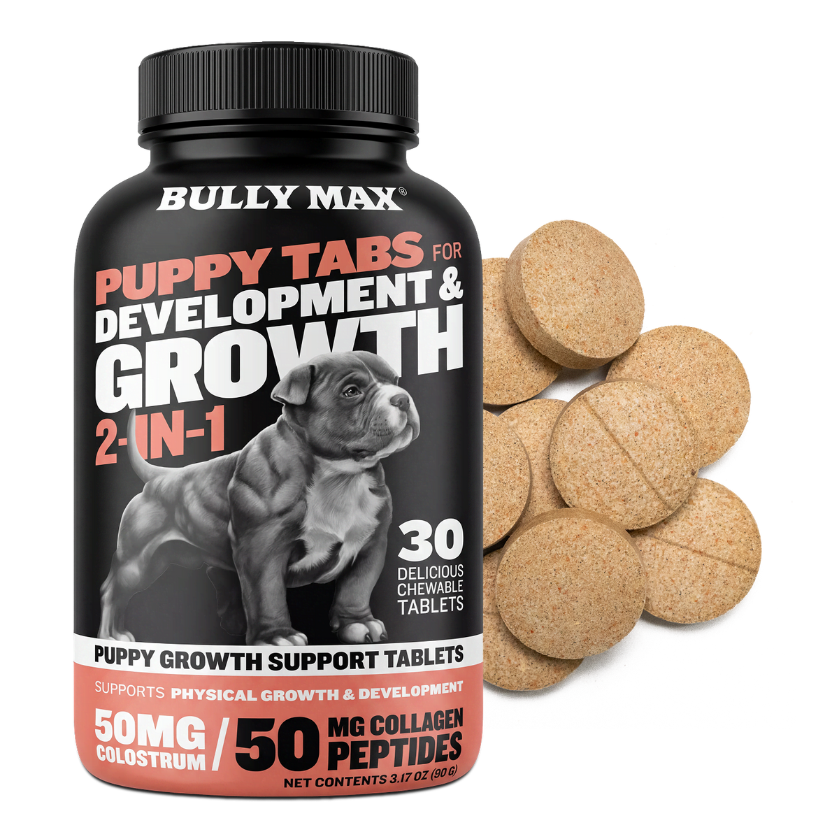 Puppy Growth and Development Multivitamin Tablets, 1 bottle (30 tabs)